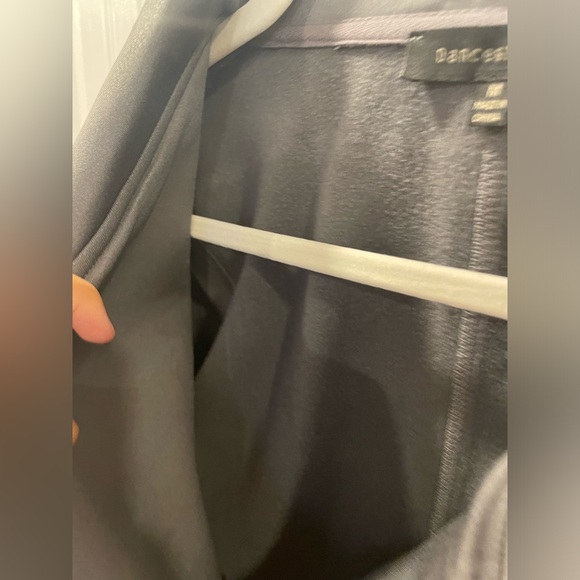 stretchy charcoal moto jacket - Picture 2 of 10